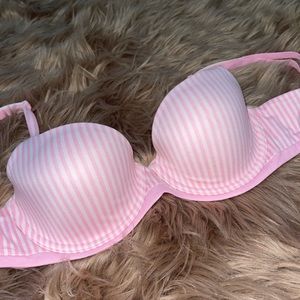 Pink & White Victoria’s Secret 34C Bra🤍💗